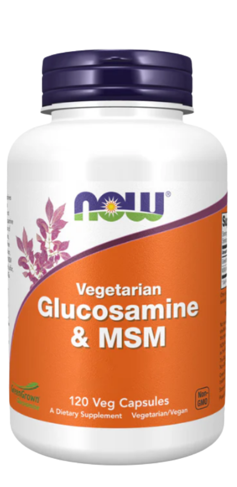 NOW Vegetarian Glucosamine & MSM